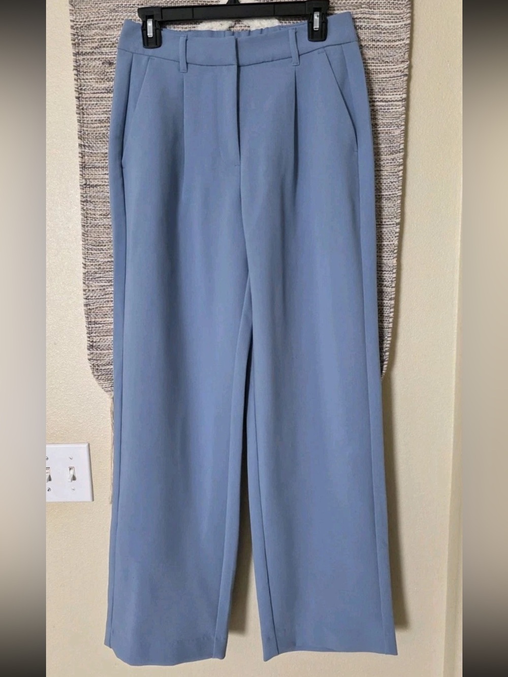 Old Navy Wide-Leg Trousers in Light Blue